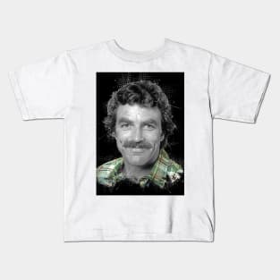 Tom selleck Kids T-Shirt